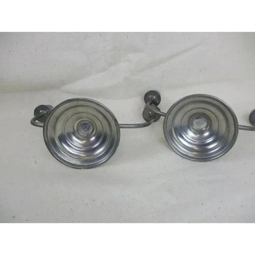 Plymouth Pewter candelabra three arm USA #84013 Candle holder Anniversary Mom